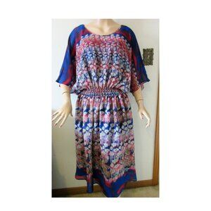 Kate Hill Dress Aruba Blue Women's Size 10 New with Tags